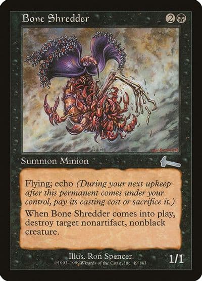 Bone Shredder Urza's Legacy Magic card