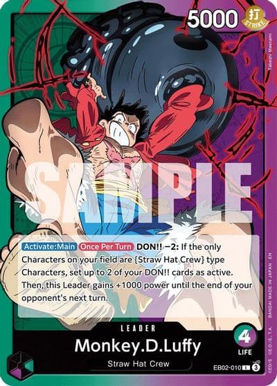 MonkeyDLuffy 010 Extra Booster: Anime 25th Collection One Piece card