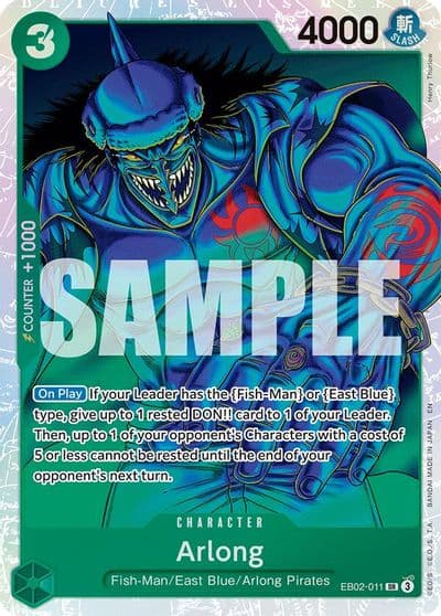 Arlong Extra Booster: Anime 25th Collection One Piece card