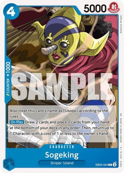 Sogeking Extra Booster: Anime 25th Collection One Piece card
