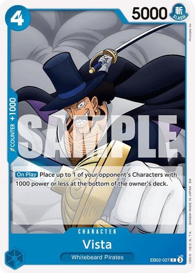 Vista Extra Booster: Anime 25th Collection One Piece card