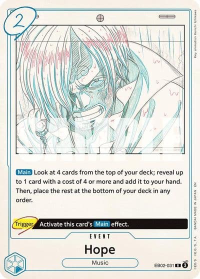 Hope Extra Booster: Anime 25th Collection One Piece card