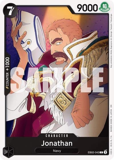 Jonathan Extra Booster: Anime 25th Collection One Piece card
