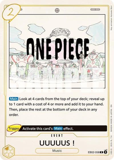 UUUUUS Extra Booster: Anime 25th Collection One Piece card