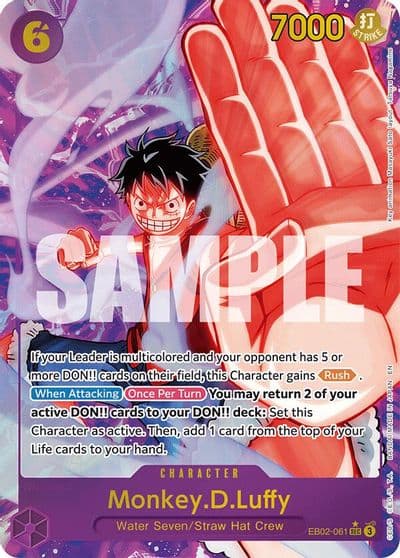 MonkeyDLuffy 061 Alternate Art Extra Booster: Anime 25th Collection One Piece card