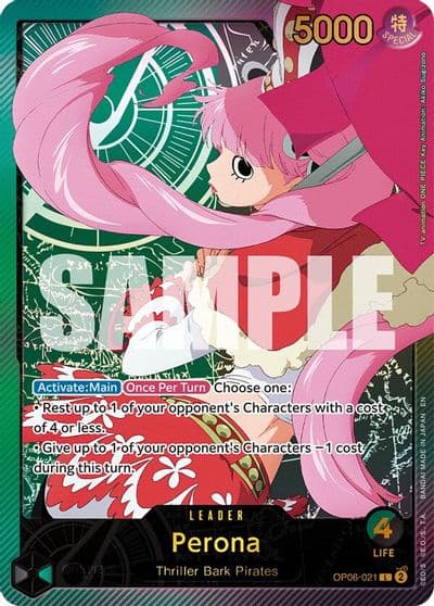 Perona SP Extra Booster: Anime 25th Collection One Piece card