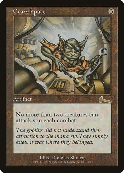 Crawlspace Urza's Legacy Magic card