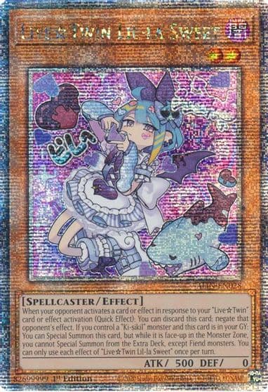 Live Twin Lil la Sweet Quarter Century Secret Rare Alliance Insight Yu-Gi-Oh! card
