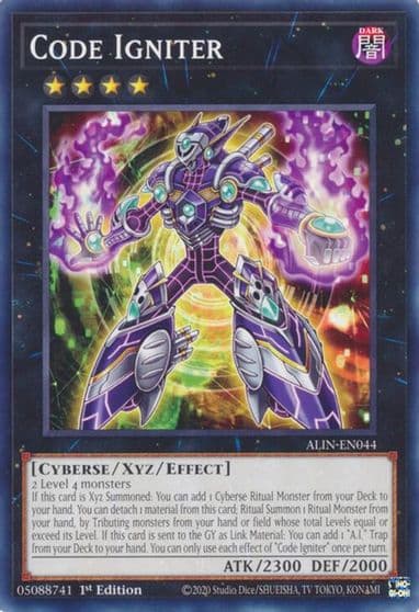 Code Igniter Alliance Insight Yu-Gi-Oh! card