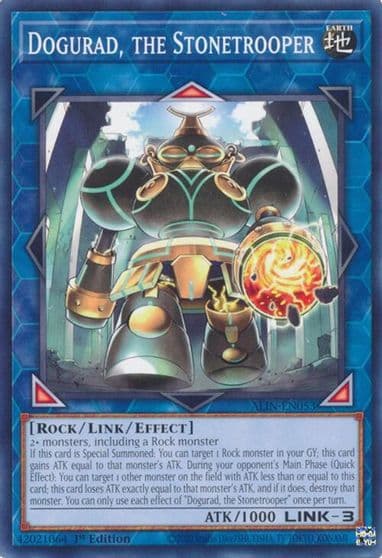 Dogurad the Stonetrooper Alliance Insight Yu-Gi-Oh! card