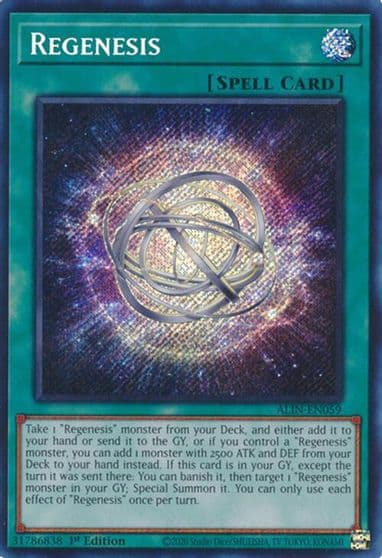 Regenesis Alliance Insight Yu-Gi-Oh! card