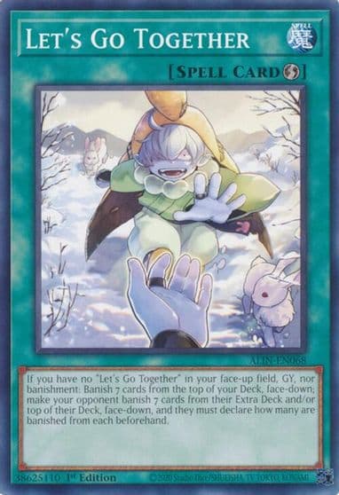 Lets Go Together Alliance Insight Yu-Gi-Oh! card