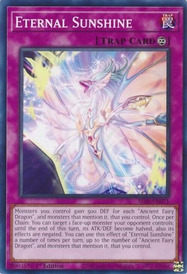 Eternal Sunshine Alliance Insight Yu-Gi-Oh! card