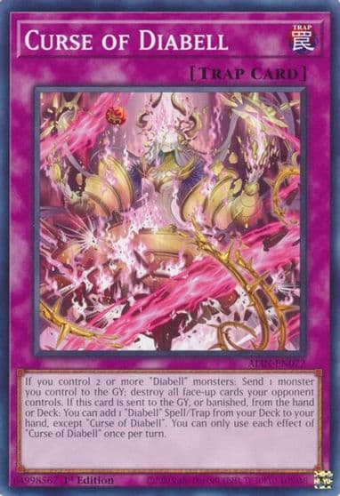 Curse of Diabell Alliance Insight Yu-Gi-Oh! card