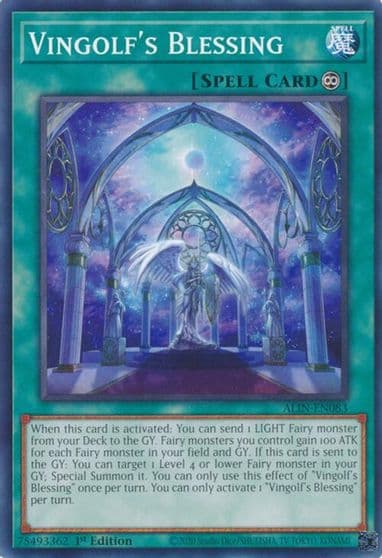 Vingolfs Blessing Alliance Insight Yu-Gi-Oh! card
