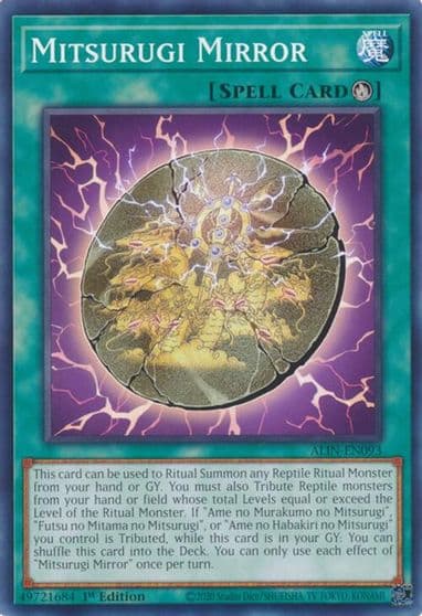 Mitsurugi Mirror Alliance Insight Yu-Gi-Oh! card