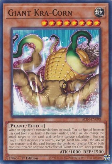 Giant Kra Corn Alliance Insight Yu-Gi-Oh! card