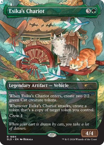 Esikas Chariot Secret Lair Drop Series Magic card