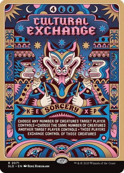 Cultural Exchange Secret Lair Drop Series Magic card