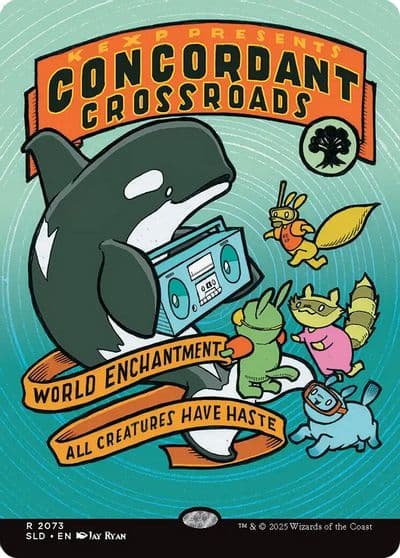 Concordant Crossroads 2073 Secret Lair Drop Series Magic card