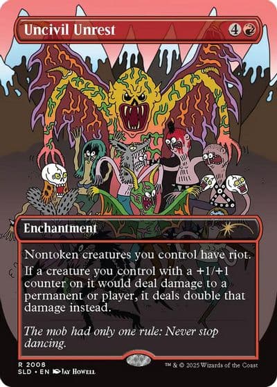 Uncivil Unrest Secret Lair Drop Series Magic card
