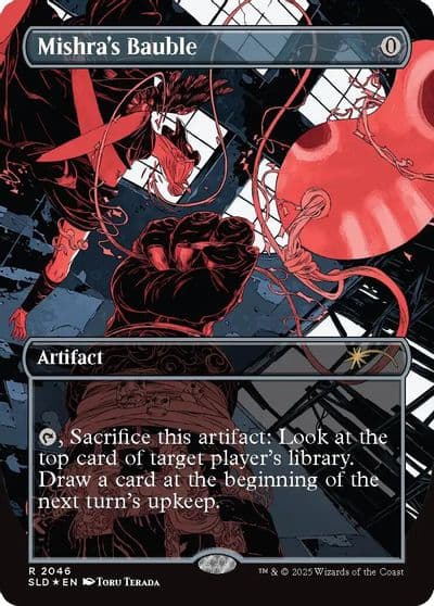 Mishras Bauble 2046 Raised Foil Secret Lair Drop Series Magic card