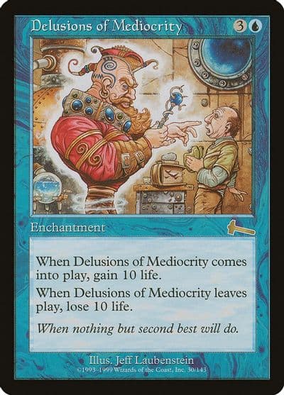 Delusions of Mediocrity Urza's Legacy Magic card