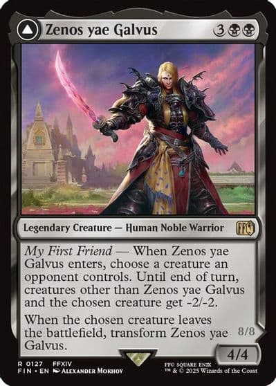 Zenos yae Galvus FINAL FANTASY Magic card