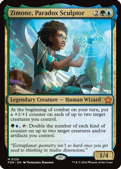 Zimone Paradox Sculptor Promo Pack: Tarkir: Dragonstorm Magic card