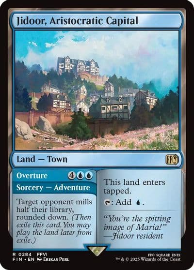 Jidoor Aristocratic Capital FINAL FANTASY Magic card
