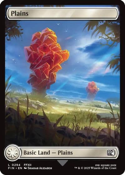 Plains 0294 FINAL FANTASY Magic card