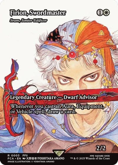 Firion Swordmaster Sram Senior Edificer Showcase FINAL FANTASY: Through the Ages Magic card