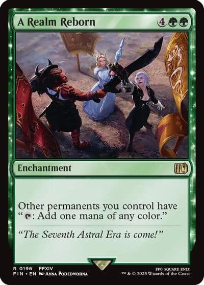 A Realm Reborn FINAL FANTASY Magic card