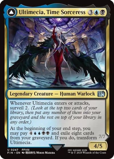 Ultimecia Time Sorceress FINAL FANTASY Magic card