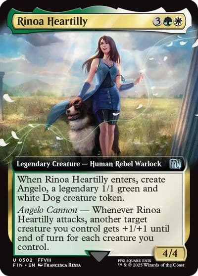 Rinoa Heartilly Extended Art FINAL FANTASY Magic card