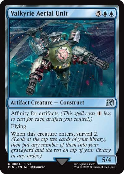 Valkyrie Aerial Unit FINAL FANTASY Magic card