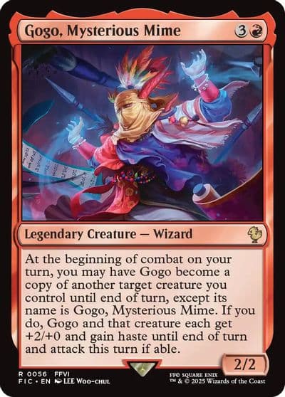 Gogo Mysterious Mime Commander: FINAL FANTASY Magic card