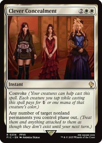 Clever Concealment Commander: FINAL FANTASY Magic card