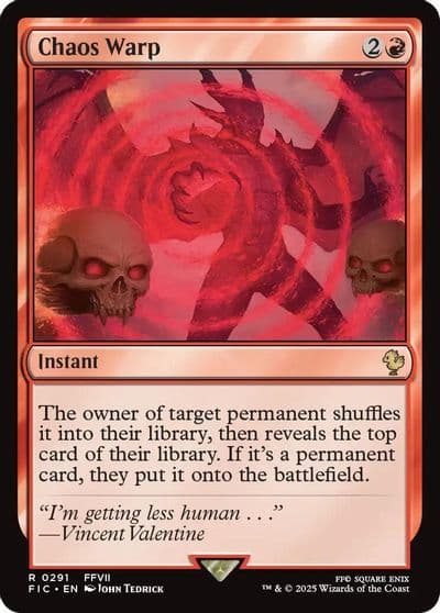 Chaos Warp Commander: FINAL FANTASY Magic card