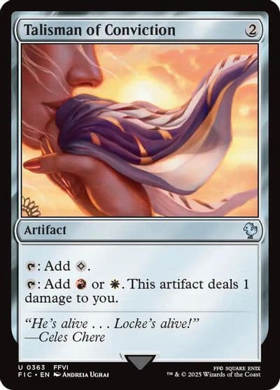Talisman of Conviction Commander: FINAL FANTASY Magic card