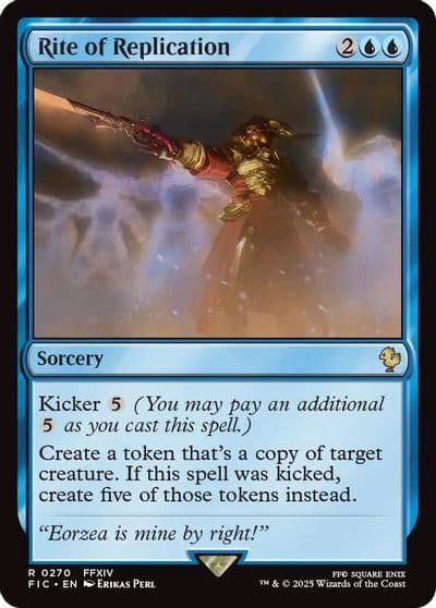 Rite of Replication Commander: FINAL FANTASY Magic card