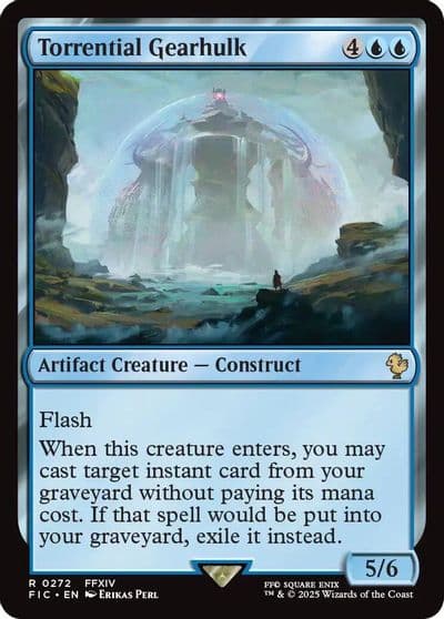 Torrential Gearhulk Commander: FINAL FANTASY Magic card