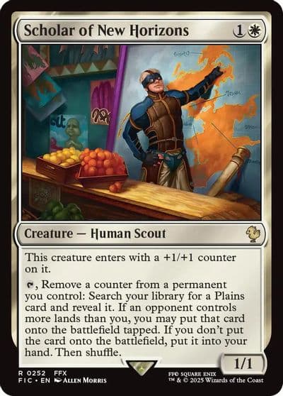 Scholar of New Horizons Commander: FINAL FANTASY Magic card