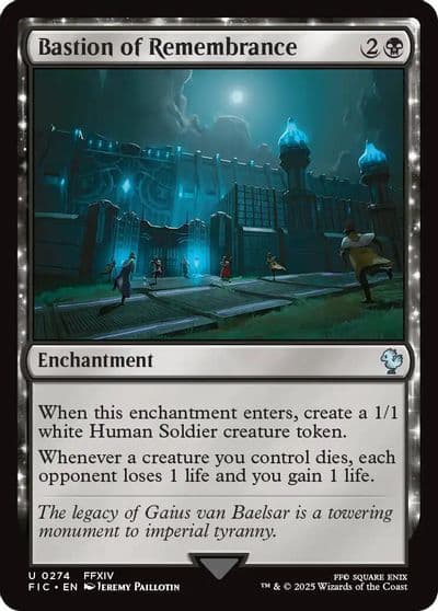 Bastion of Remembrance Commander: FINAL FANTASY Magic card