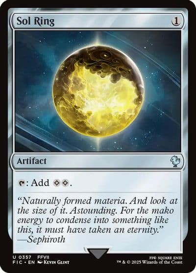 Sol Ring 0357 Commander: FINAL FANTASY Magic card
