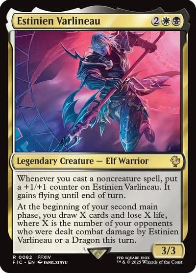 Estinien Varlineau Commander: FINAL FANTASY Magic card