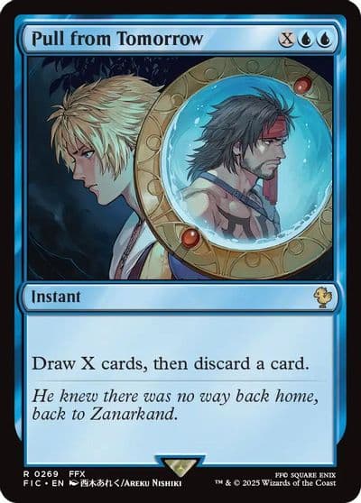 Pull from Tomorrow Commander: FINAL FANTASY Magic card