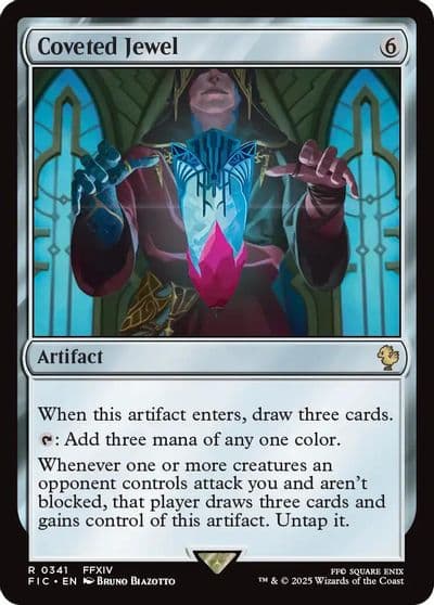 Coveted Jewel Commander: FINAL FANTASY Magic card