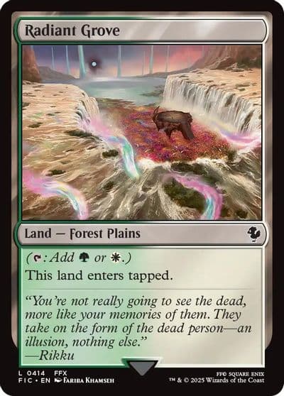 Radiant Grove Commander: FINAL FANTASY Magic card