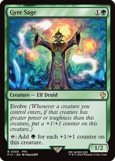 Gyre Sage Commander: FINAL FANTASY Magic card